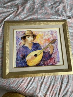 Lanier paint wall art vintage 70s