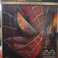 Spider-Man 3 Steelbook Double Lenticular Full Slip-A Manta Labs Exclusive Sealed *HTF*
