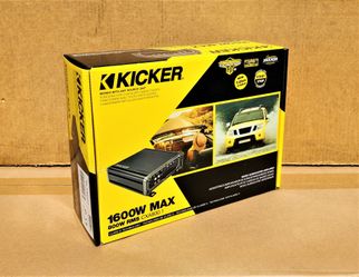 Kicker Power Amplifier Mono Subwoofer System 800 RMS 1600 Watts Max 46CXA800.1T CXA800.1 🚨 Payment Options Available 🚨 No Credit Needed 🚨