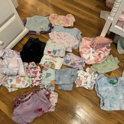 Toddler Girl Pjs/ 5t Tops 