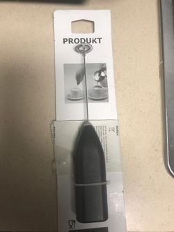 IKEA Produkt Milk Frother Handheld Mixer Black 20 Cm 7 7/8 "