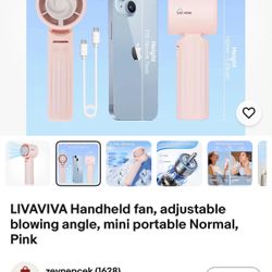 Livaviva Hand Held Fan 