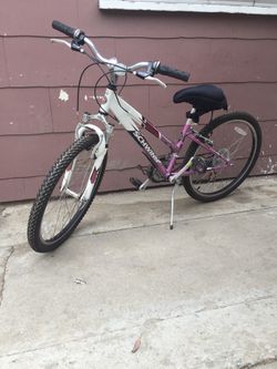 Showing bike
