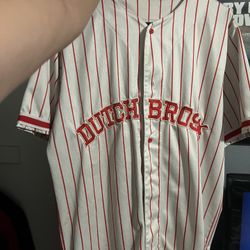 Rare Dutch Bros Baseball Jersey 