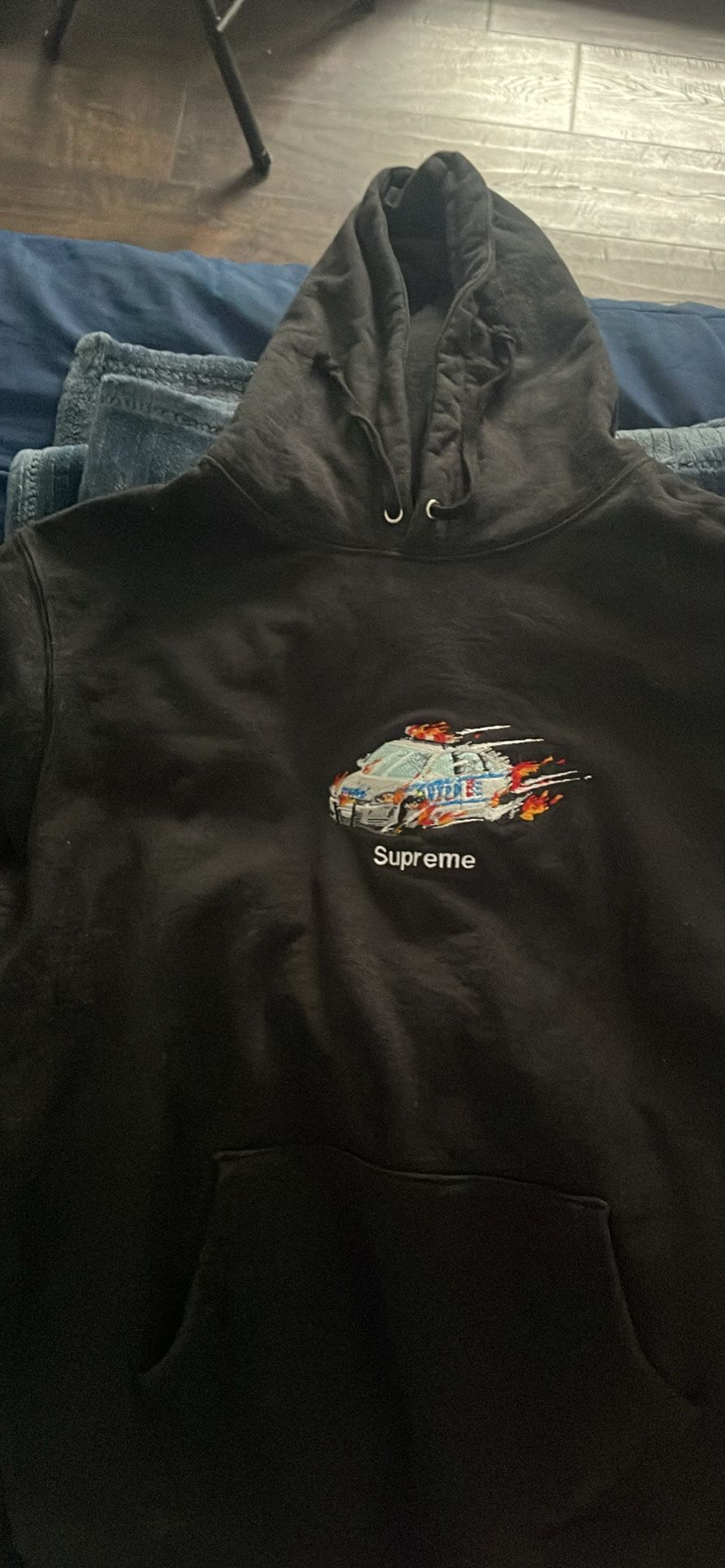 Supreme Hoodie Cop Car Embroidered 