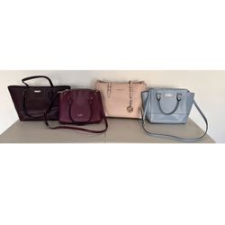 Kate Spade Purses (x3) & Michael Kors Purse