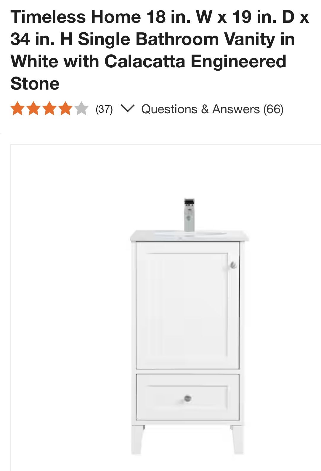 Bathroom Vanity BRAND NEW IN UNOPENED BOX