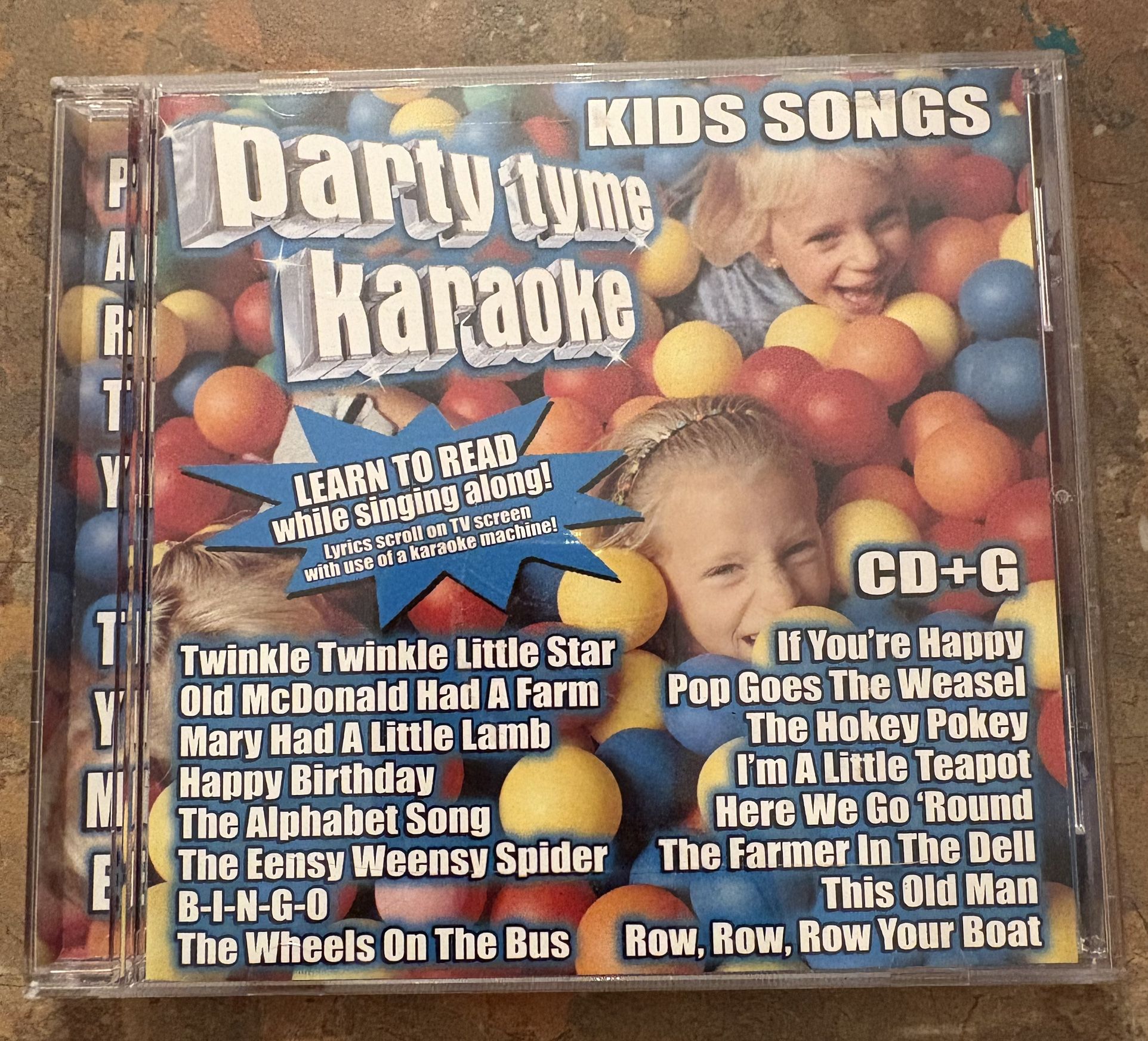 Kids Songs Karaoke CD