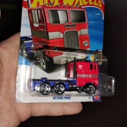 Optimus Prime 2026 Hotwheels Diecast Collectable 1:64 Scale New In Box 
