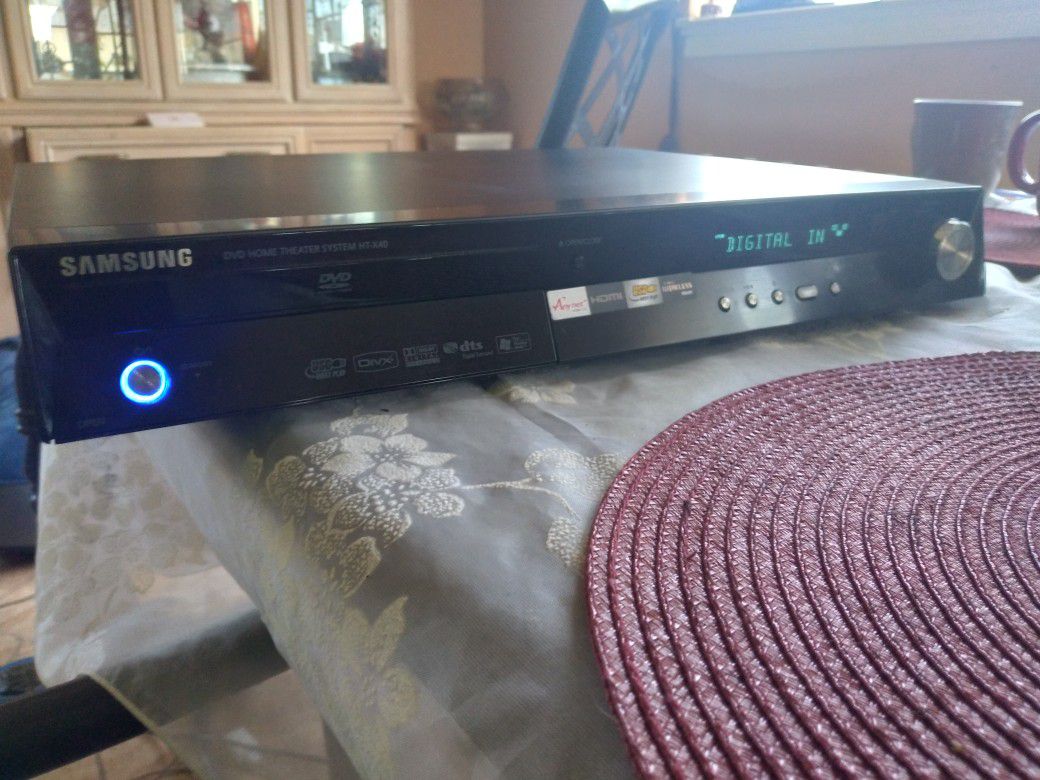 Samsung Ht-x40 Home Theater Receiver 