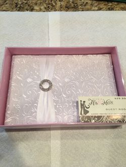 His & Hers Wedding Guest Book