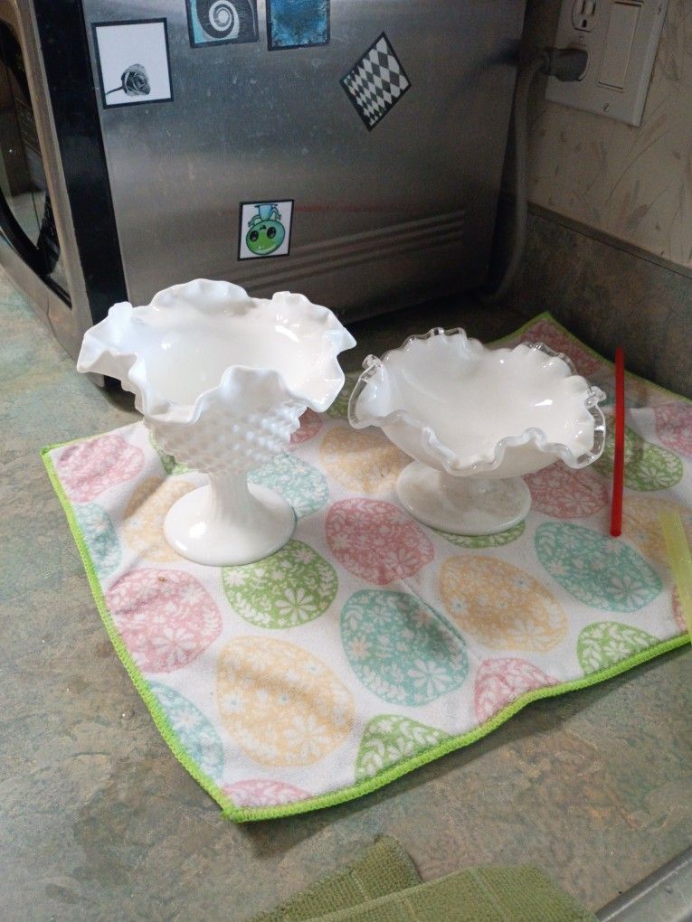 To Antique Candy Dishes
