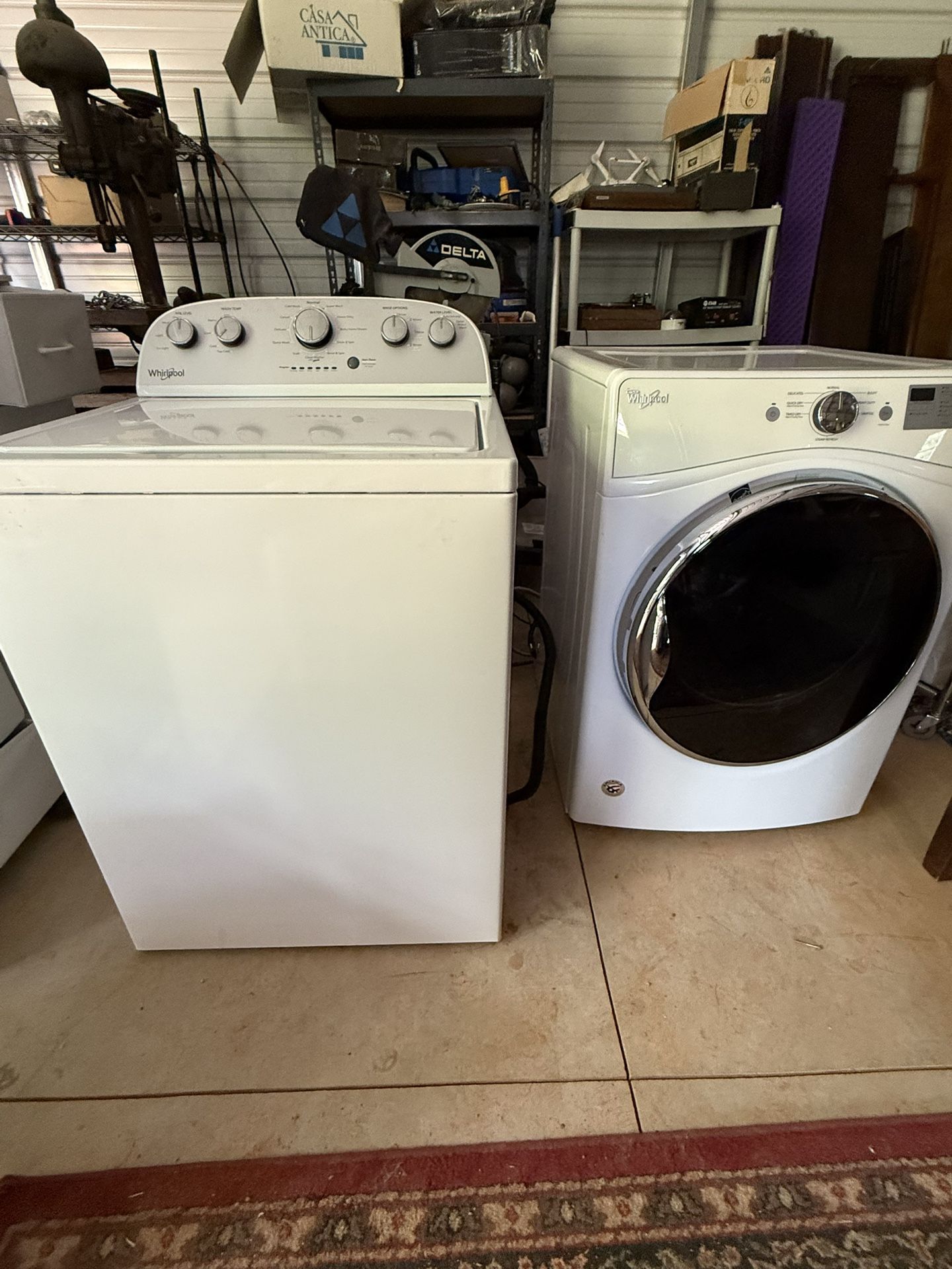 New washer & Dryer