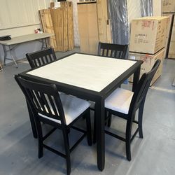 5-piece Counter Height Dining Set 