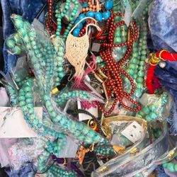 1 dollar a  piece of vintage jewelry  At Santa Fe Springs Swapmeet