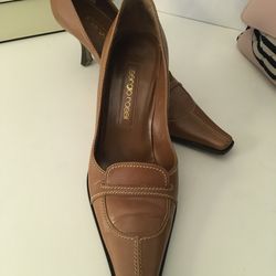 Brown leather pumps heels  Sergio Rossi