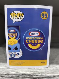 Funko Pop! #99 Kraft Macaroni & Cheese (Blue Box) — Ad Icons, New