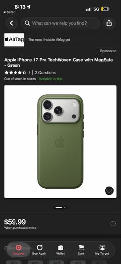Apple iPhone 17 Pro TechWoven Case