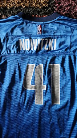Dallas Mavericks Dirk Nowitzki Adidas Football Jersey Youth Size