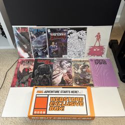 Scout Comics Webstore Exclusive Box HTF Variants 10 Indie Comic Lot