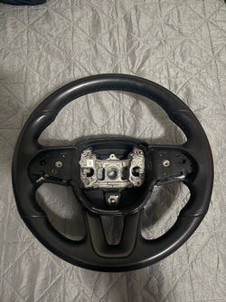 Dodge Challenger steering wheel