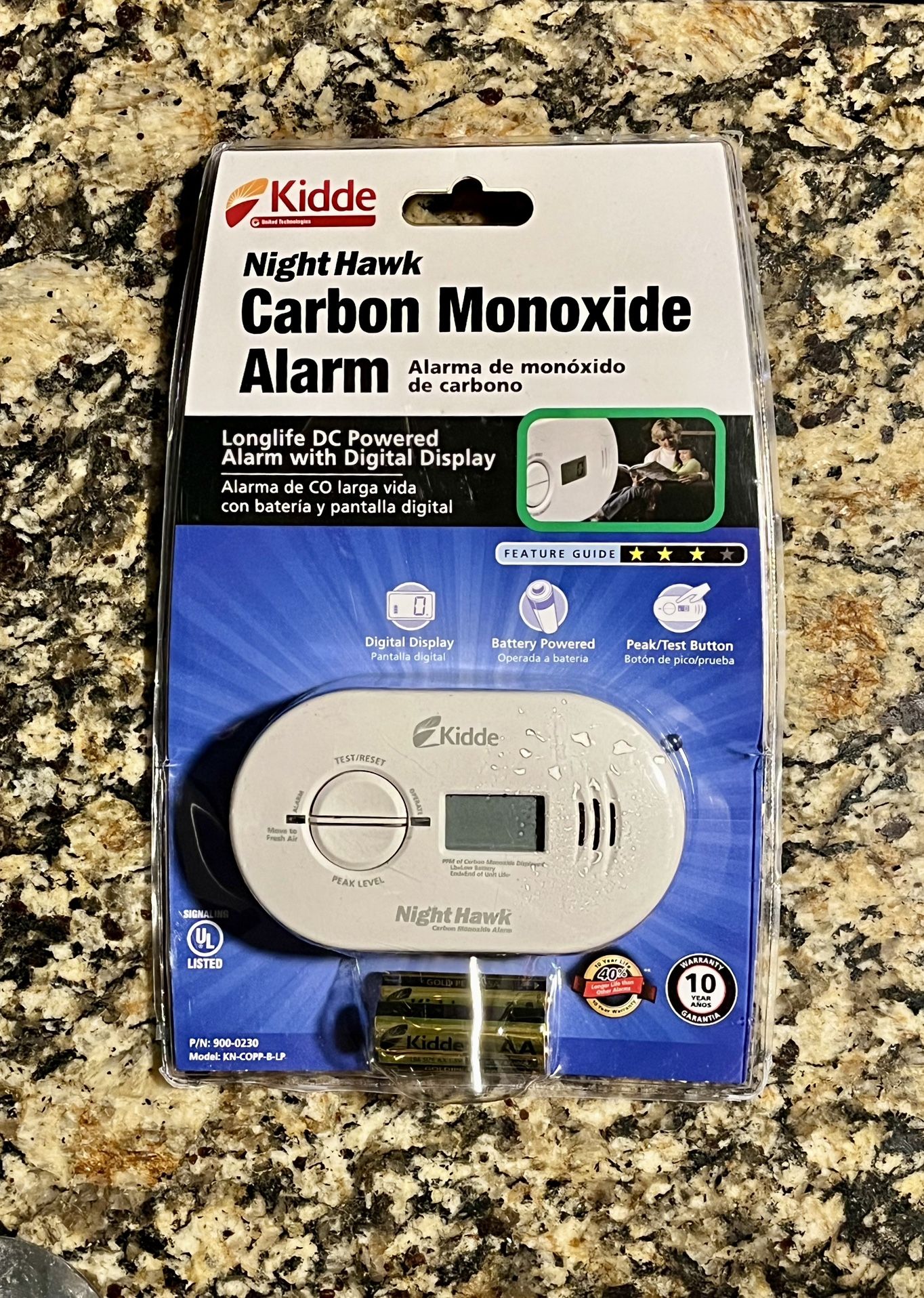 Kidde Nighthawk Carbon Monoxide Alarm