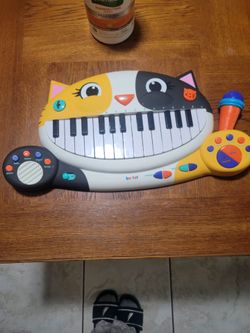 B Toys Meowsic Toy Piano Children’s Keyboard Cat Piano Tested & Working