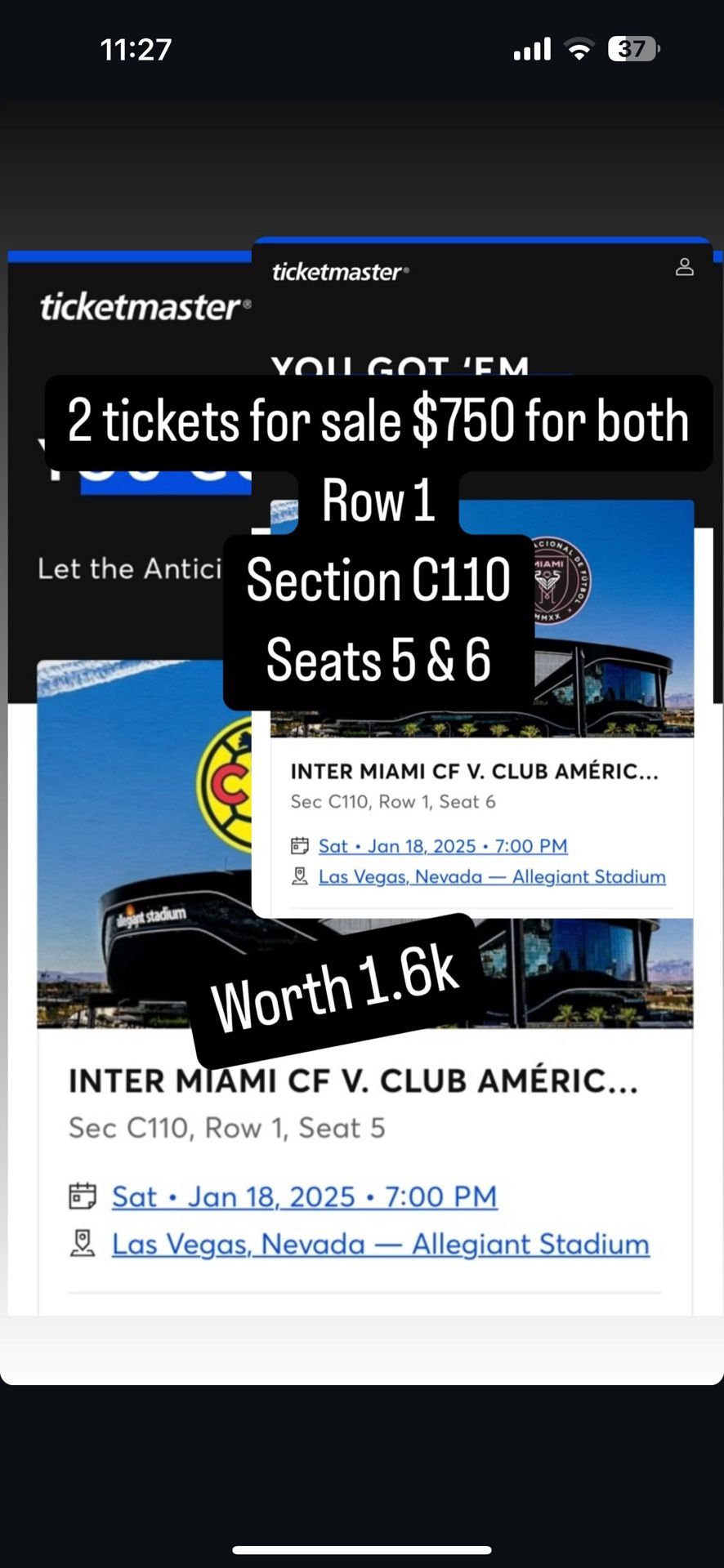 Soccer Tickets