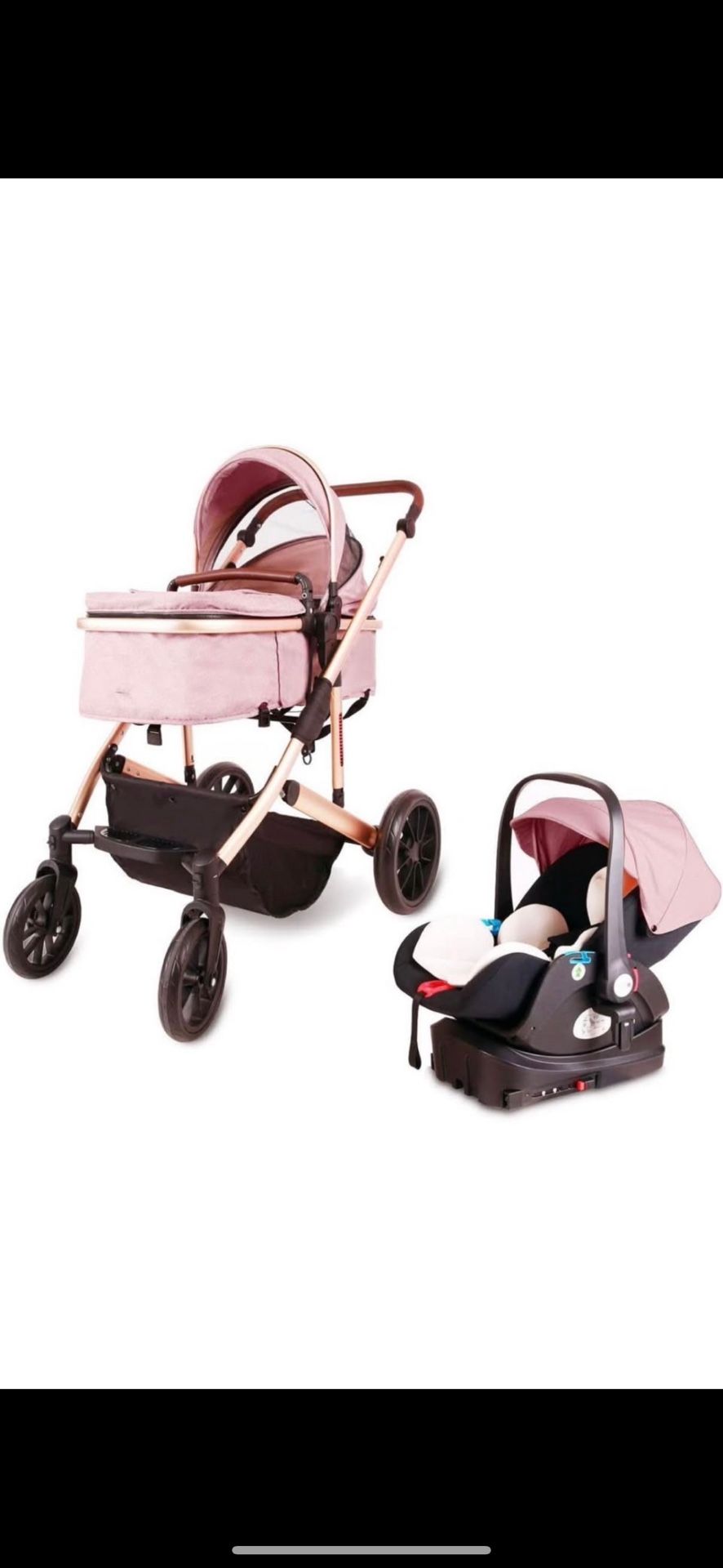 2-in-1 Baby Stroller/Car Seat (Newborn)
