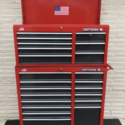 Vintage Craftsman USA Rolling Tool Box