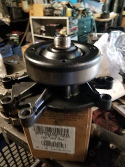 Water pump rebuilt