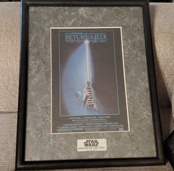 Star Wars Return of the Jedi ChromArt Print
