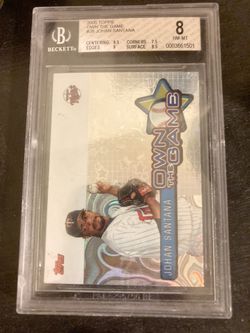 05 Johan Santana Baseball Card