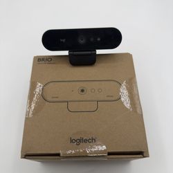 Logitech Brio 4K Webcam – Ultra HD Streaming / Video Calls (Like New)