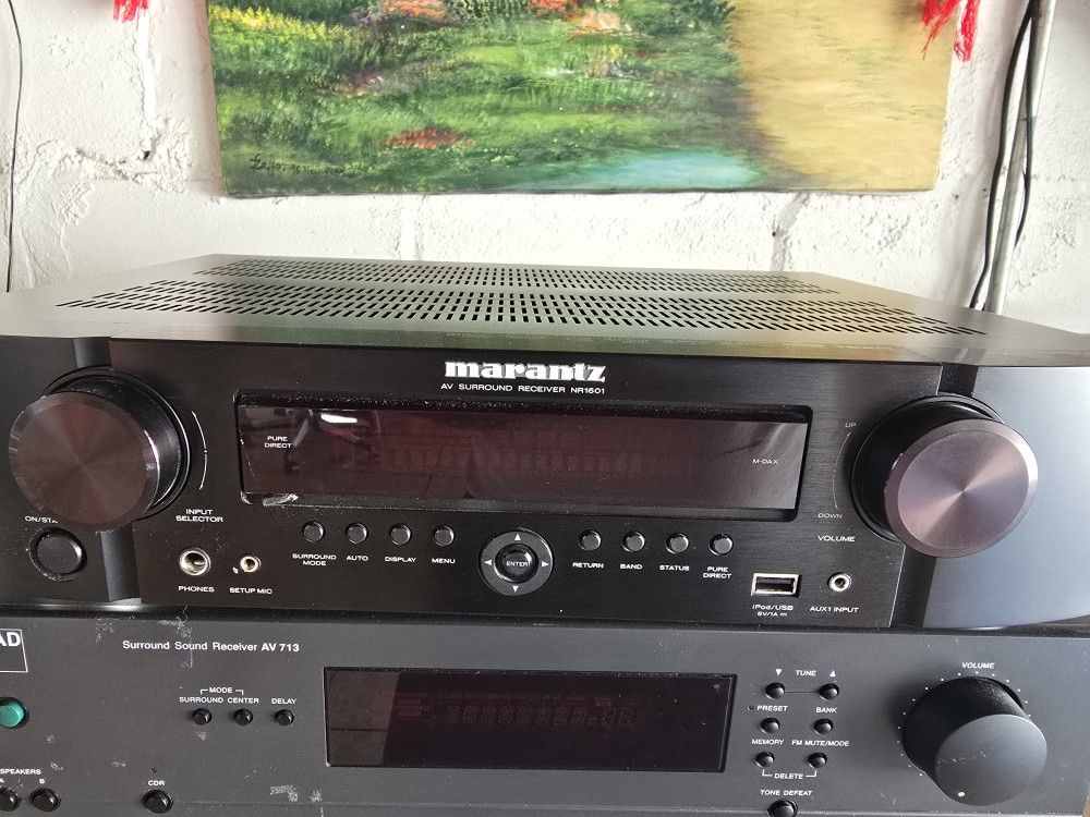 MARANTZ NR1601 SOUND RECEIVER. NOT REMOTE.