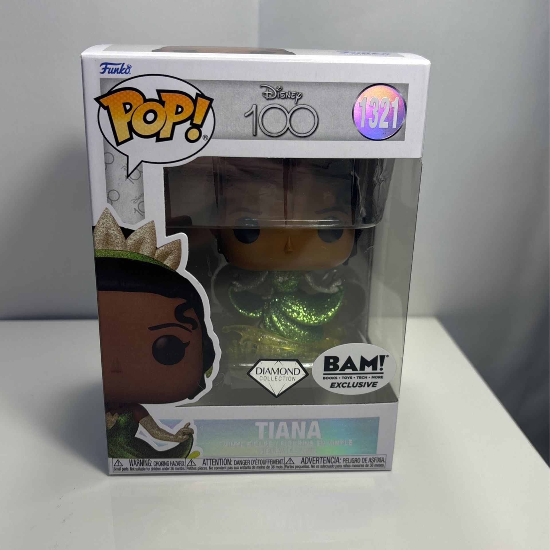 Disney 100 Pop! 1321 Diamond Collection Bam Exclusive 