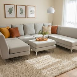 Sage Green Sectional