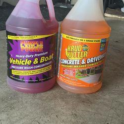 Pressure Washer Cleaning Solution 
