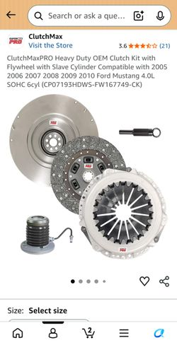OEM Clutch Kit base model s197 mustang.