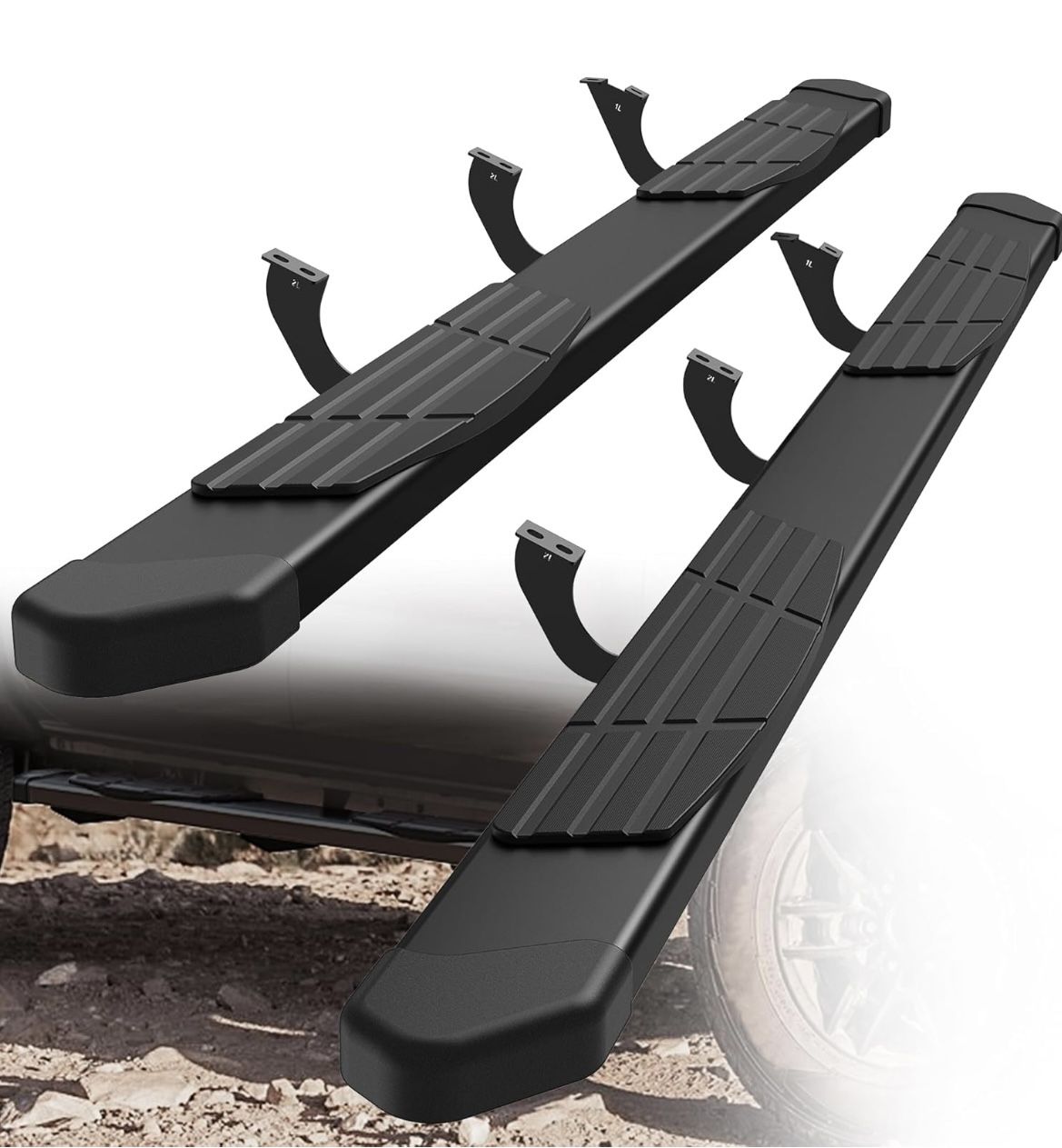 Toyota Tacoma Double Cab 6 Brackets Side Steps for 2019 2020 2022 Tacoma Crew Cab