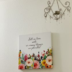 Cute Small Frame Perfect For Nurseries, Girls Bedroom Or Small Bathrooms!