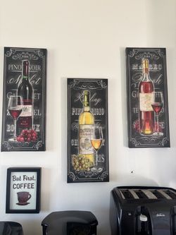 wine and beer decor