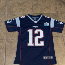 Tom Brady Super Bowl LII Jersey (Boys M)