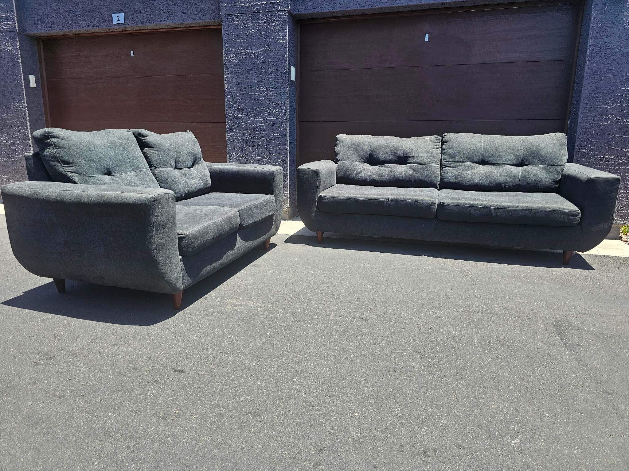 Gray Couch Set (WILL DELIVER) for Sale in Phoenix, AZ OfferUp