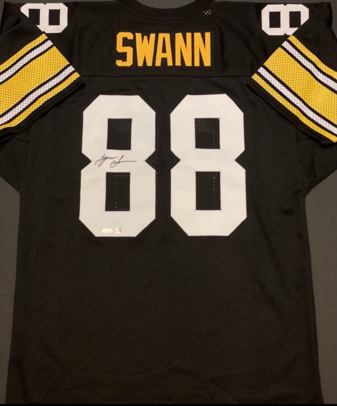 Lynn Swann AUTOGRAPHED Pittsburgh Steelers Jersey w/COA