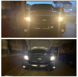 LED headlight bulb conversion kit for any vehicle super bright white 6000k