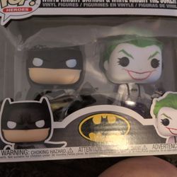 Batman And Joker Funko Pop 