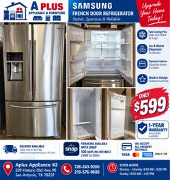 Samsung French Door Stainless Steel Refrigerator