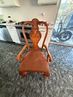 Brown Wooden Chair