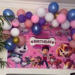 Paw Patrol Birthday Banner 